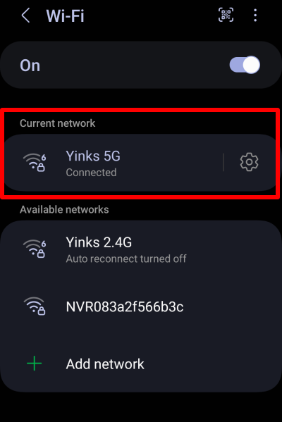 How to find your SSID on Android