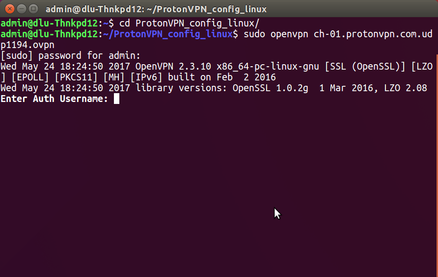 protonvpn download linux