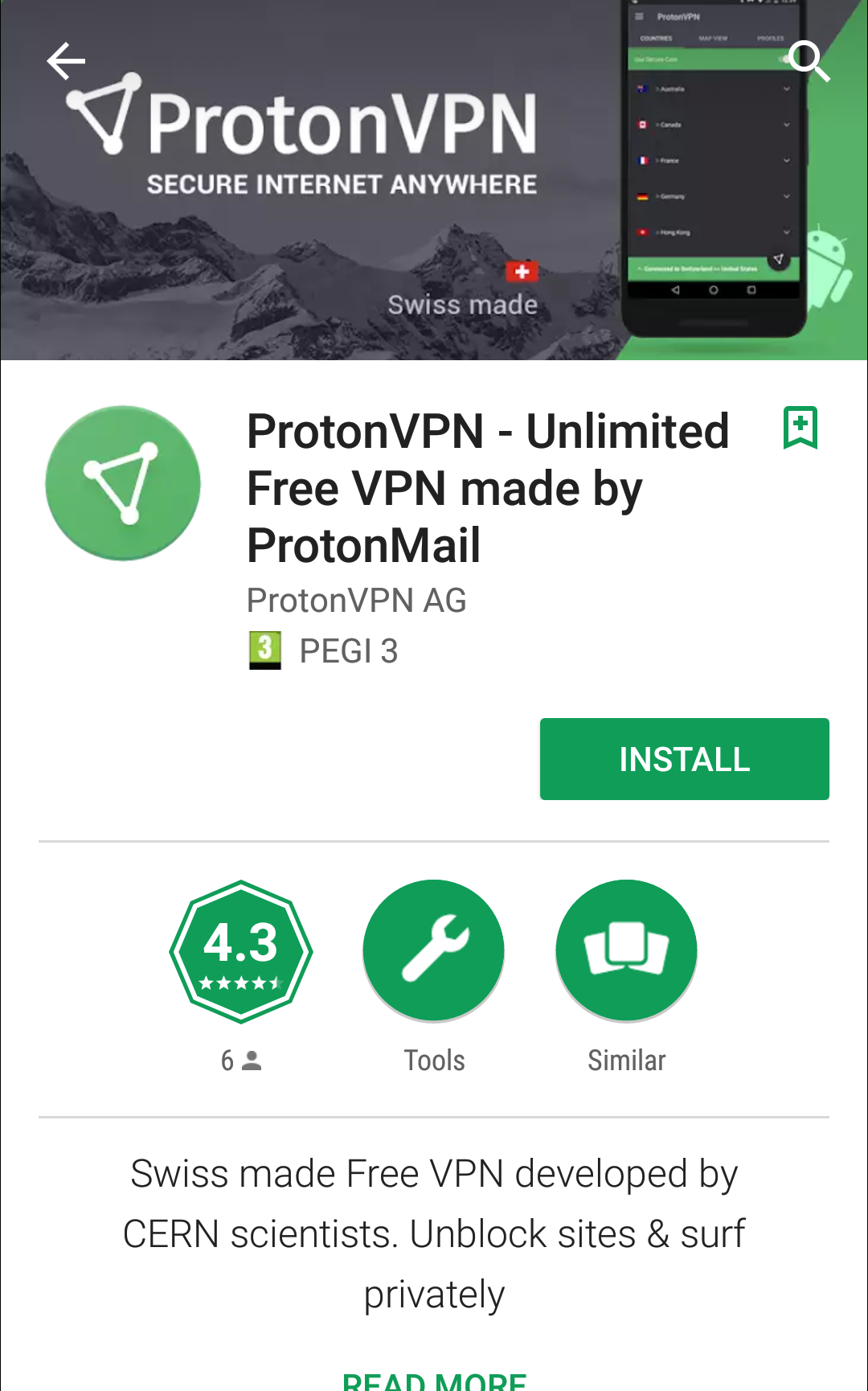 protonvpn not connecting