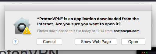 protonvpn not working mac