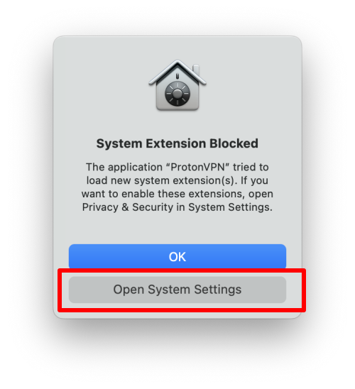  Open System Settings