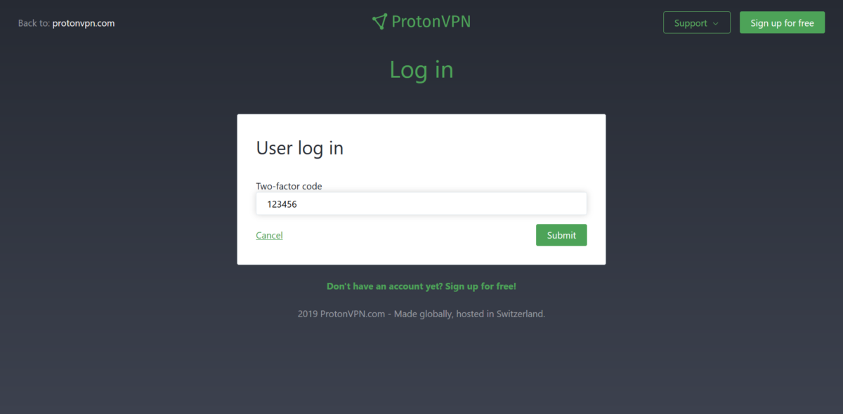 download proton vpn for free