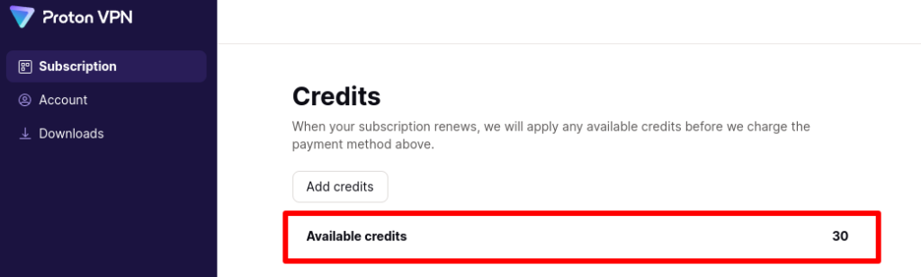 When BTC payment has cleared, credits will be added to your account