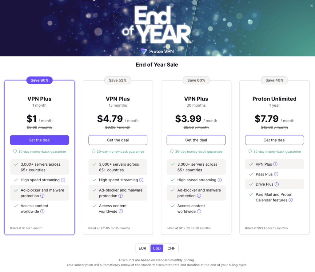 2023 end of year sale
