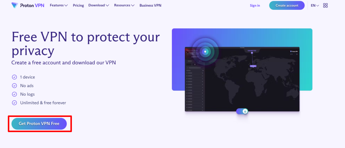 How to create a free VPN account - Proton VPN Support